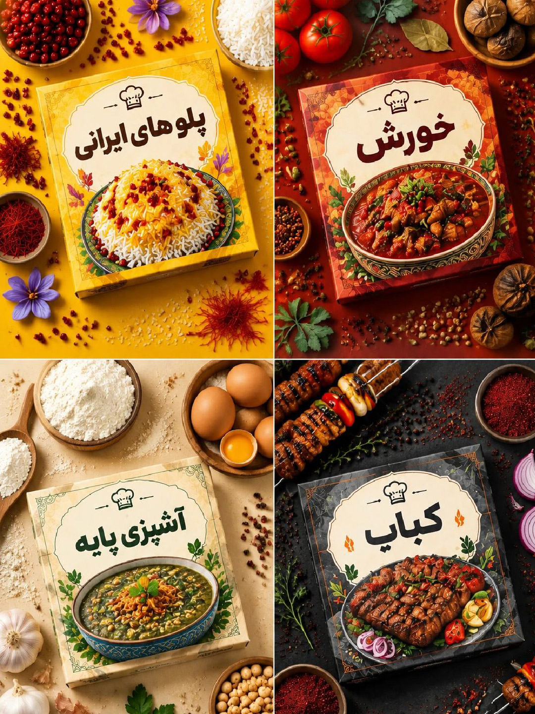 سرآشپز-ایرانی-و-محلی پکیج سرآشپز ایرانی و محلی
