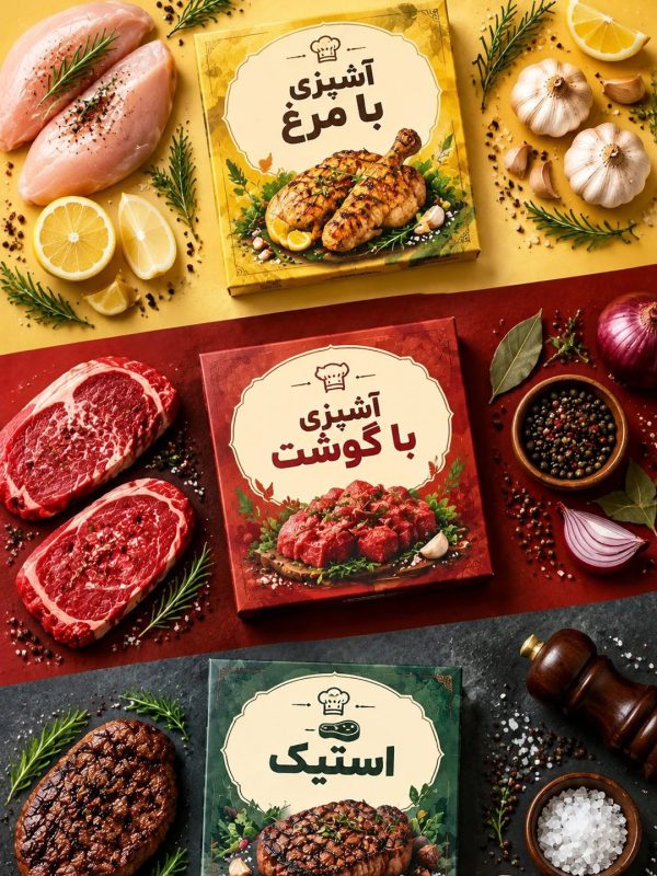 پکیج فیت فود (آشپزی سالم و پروتئینی)